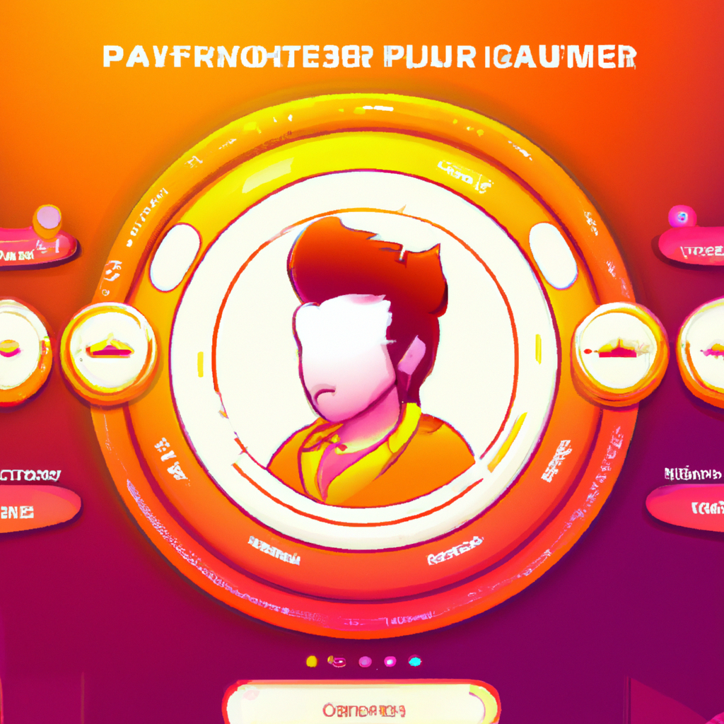 Player portrait with achievement badges